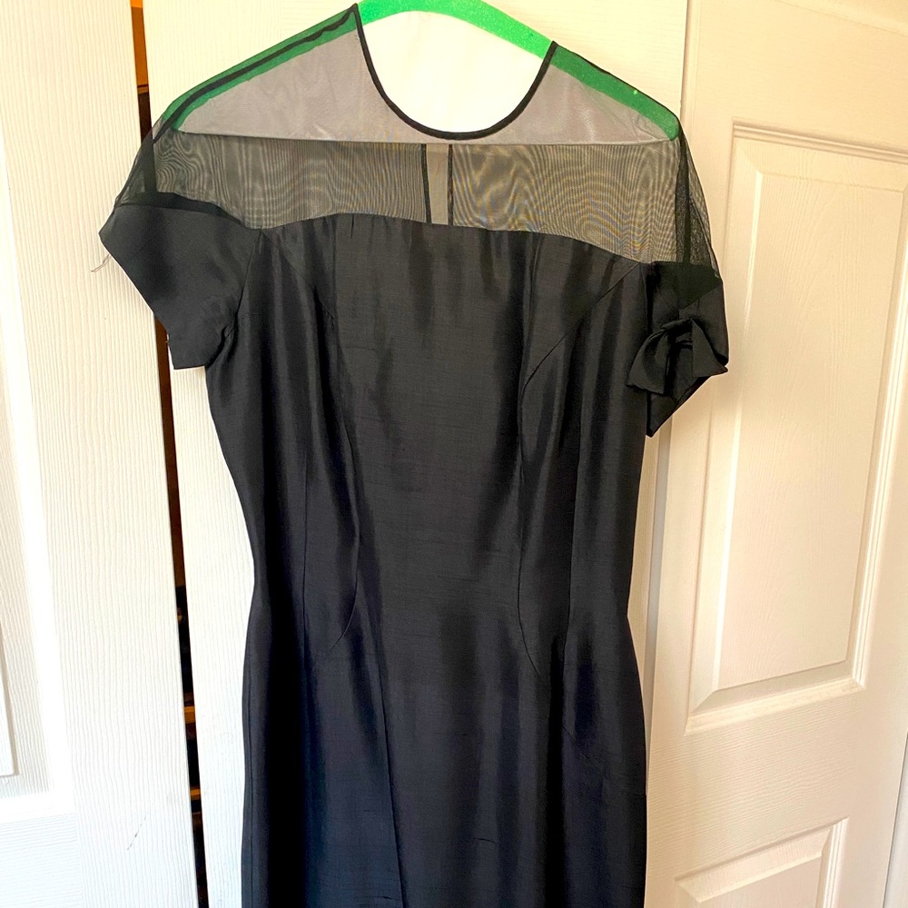 Vintage handmade black dress